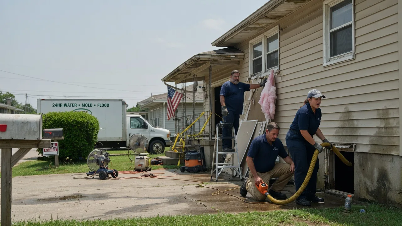 Water Damage Repair in Potts Grove, PA near me